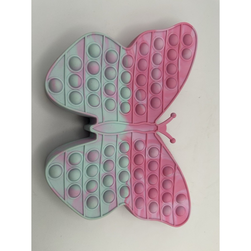 Up&Up Butterfly Bubble‎ Pop Pencil Pouch NEW
